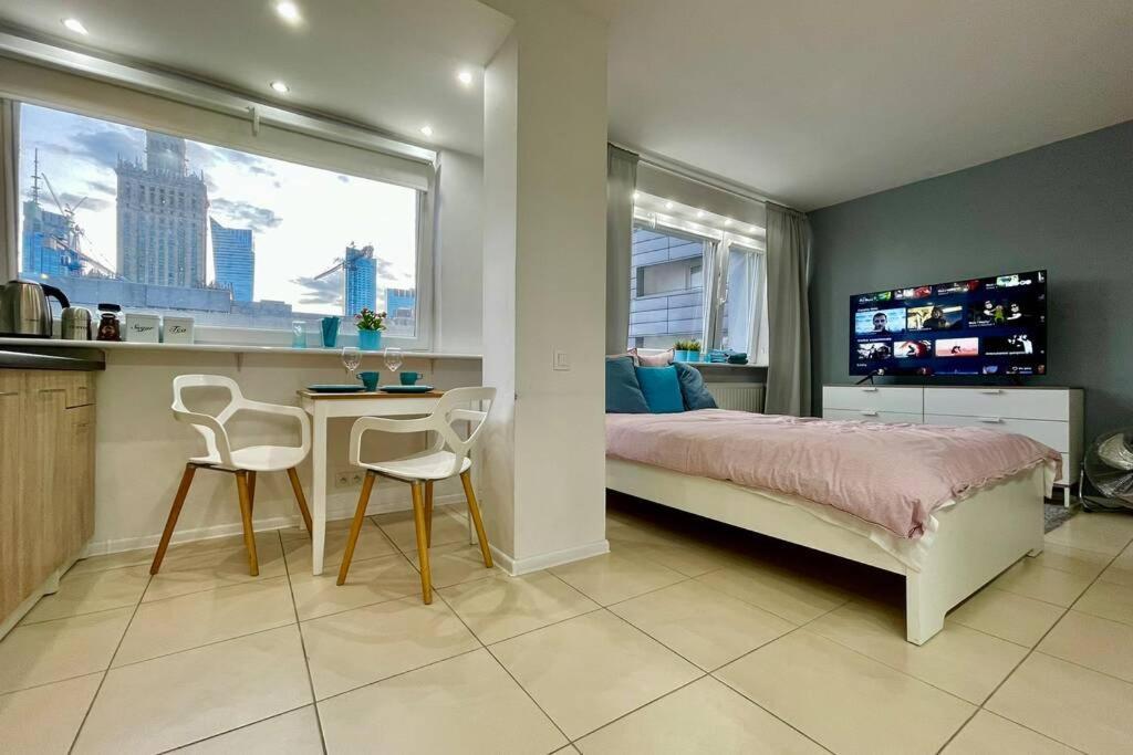 Апартаменти Gold 3 Metro X2 Wifi 300 Mbs 60'Tv Netflix Hbo Appletv+ Варшава Екстер'єр фото